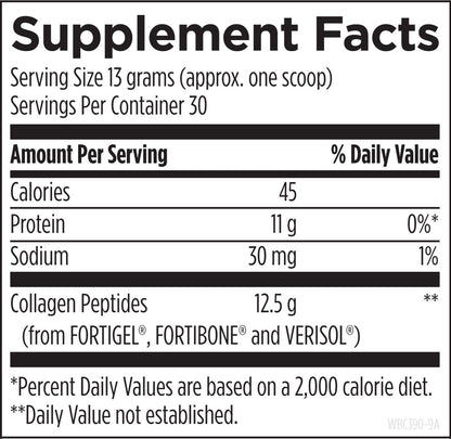 Designs for Health Whole Body Collagen 390g Powder