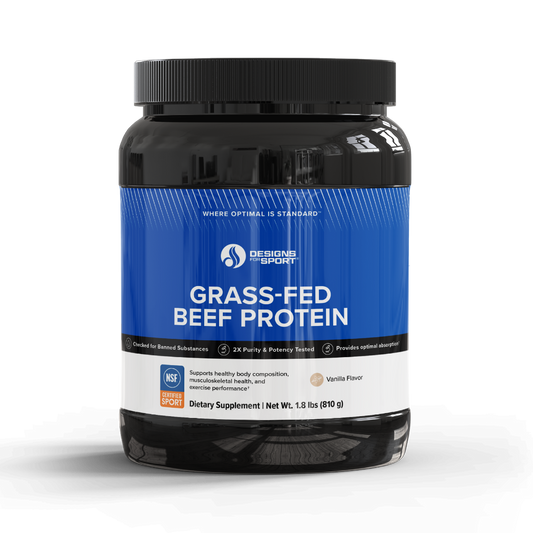 Designs for Sport Grass-Fed Beef Protein Vanilla 810g