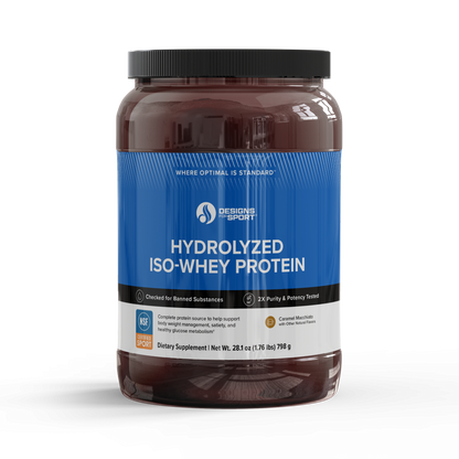 Designs for Sport Hydrolyzed ISO-Whey Protein Caramel Macchiato 798g
