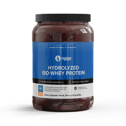 Designs for Sport Hydrolyzed ISO-Whey Protein Chocolate 819g