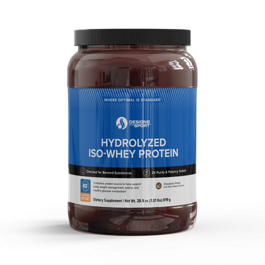 Designs for Sport Hydrolyzed ISO-Whey Protein Chocolate 819g