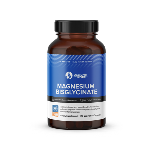 Designs for Sport Magnesium Bisglycinate 120 Capsules