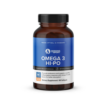 Designs for Sport Omega 3 Hi-Po 60 Softgels