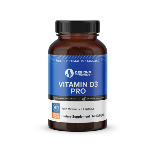 Designs for Sport Vitamin D3 Pro 60 Softgels