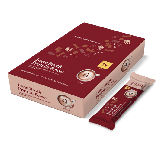 Designs For Health Fx Bar Bone Broth Chocolate Crunch 12 Bars