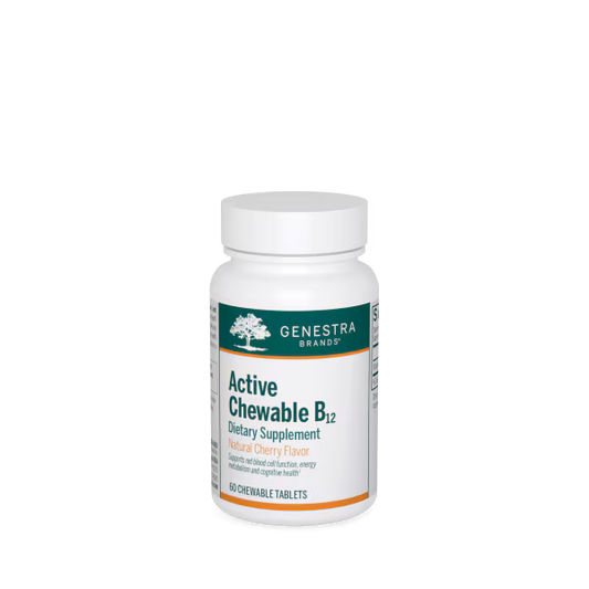 Genestra Active Chewable B12 60 Chewable Tablets