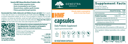 Genestra HMF 60 Veg Capsules