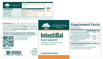 Genestra IntestiBal 60 Veg Capsules