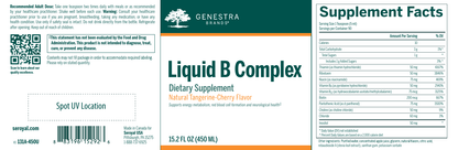 Genestra Liquid B Complex 450mL