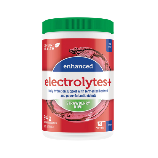 Genuine Health Enhanced Electrolytes+ Strawberry Kiwi 94g