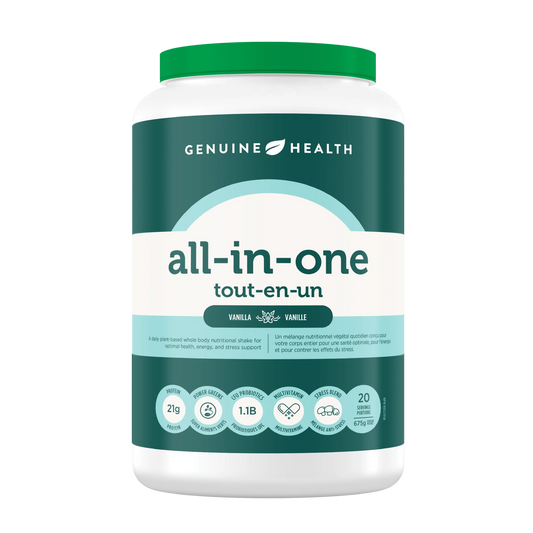 Genuine Health all-in-one vanilla 675g