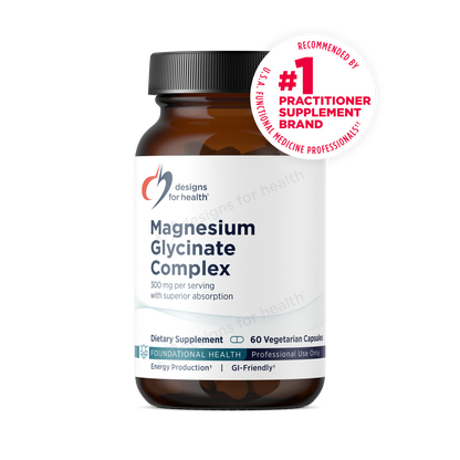 Designs for Health Magnesium Glycinate Complex 60 Capsules