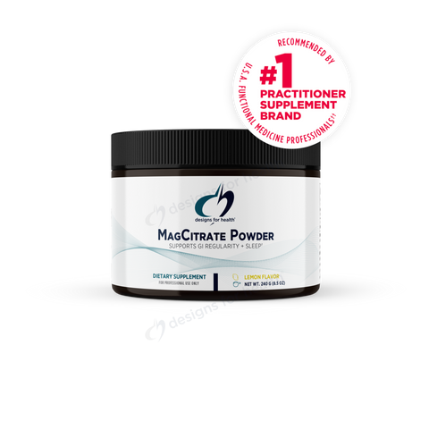 Designs for Health MagCitrate Powder 240g Powder