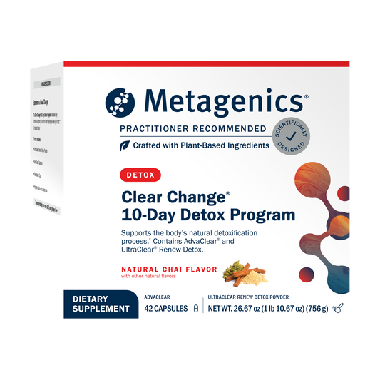 Metagenics Clear Change 10-Day Detox Program Chai 756g