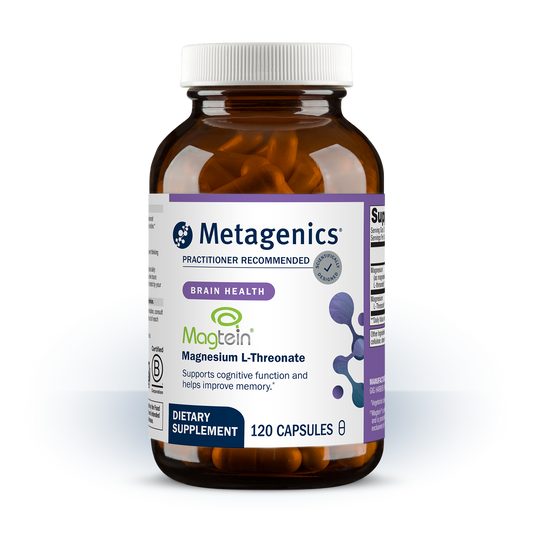 Metagenics Magtein Magnesium L-Threonate 120 Capsules