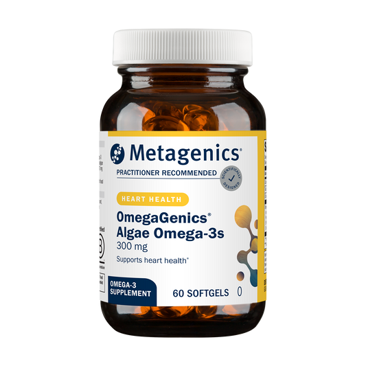 Metagenics OmegaGenics Algae Omega-3s 300mg 60 Softgels