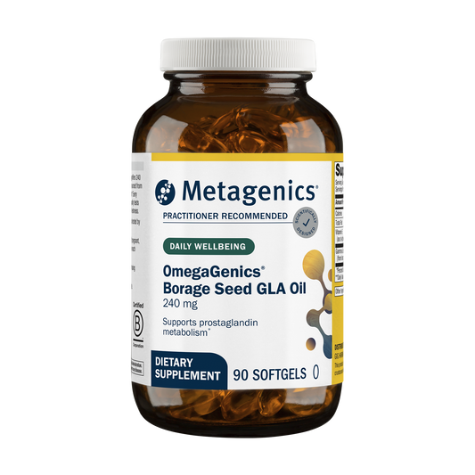 Metagenics OmegaGenics Borage Seed GLA Oil 240mg 90 Softgels