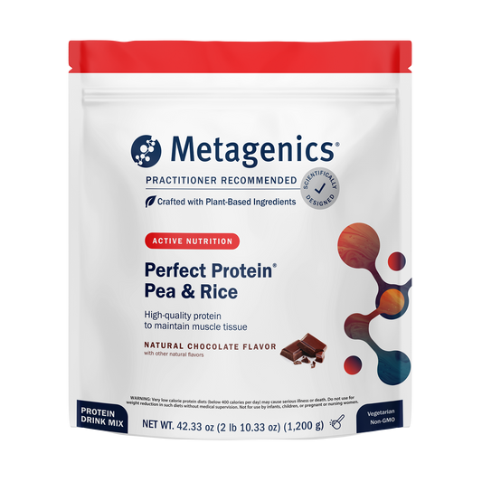 Metagenics Perfect Protein Pea & Rice Chocolate 1200g
