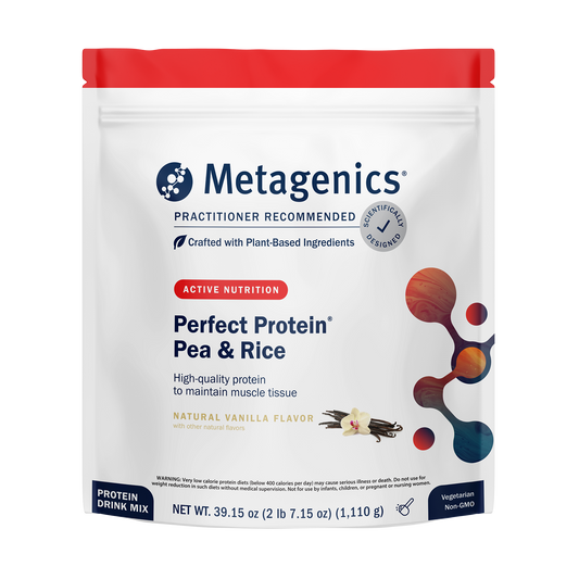 Metagenics Perfect Protein Pea & Rice Vanilla 1110g