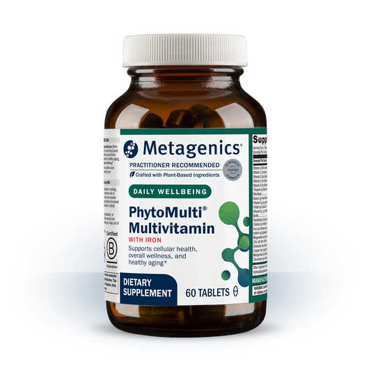 Metagenics PhytoMulti Multivitamin with Iron 60 Tablets