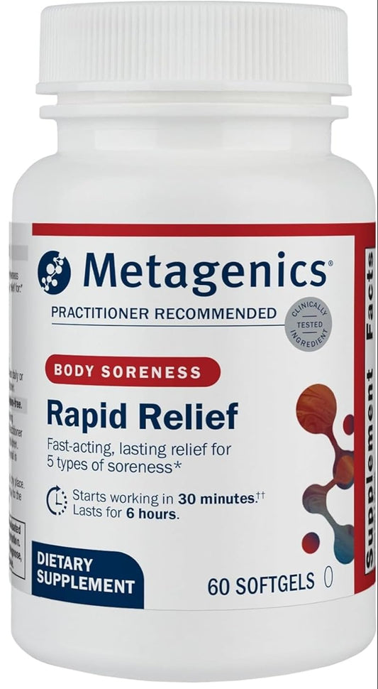 Metagenics Rapid Relief 60 Softgels