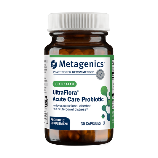 Metagenics UltraFlora Acute Care Probiotic 30 Capsules