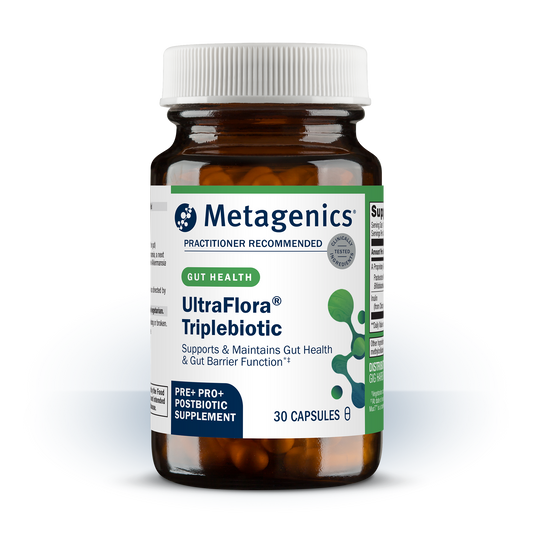 Metagenics UltraFlora Triplebiotic 30 Capsules