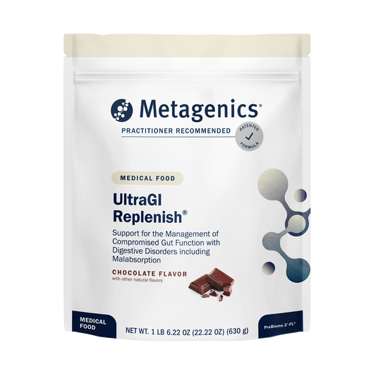 Metagenics UltraGI Replenish Chocolate 630g