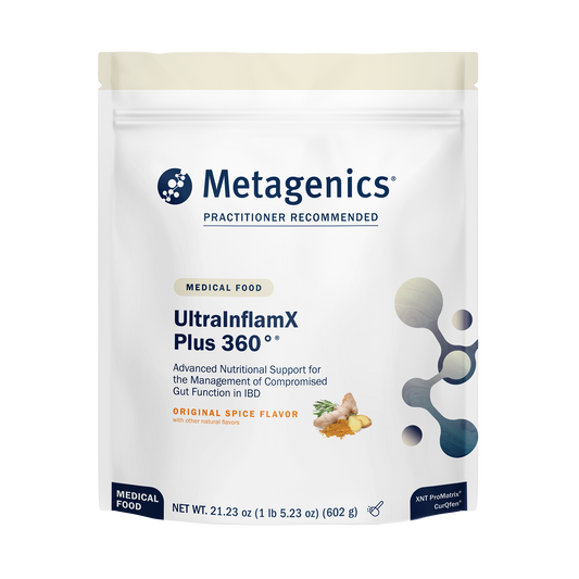 Metagenics UltraInflamX Plus 360°  Orange Spice 602g
