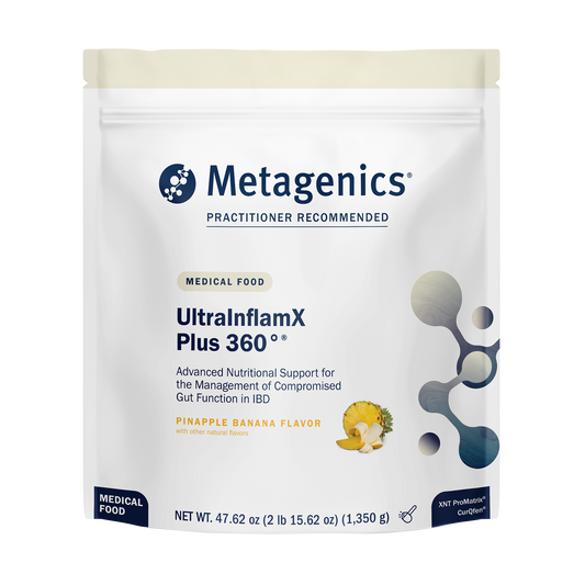Metagenics UltraInflamX Plus 360°  Pineappale Banana 1350g