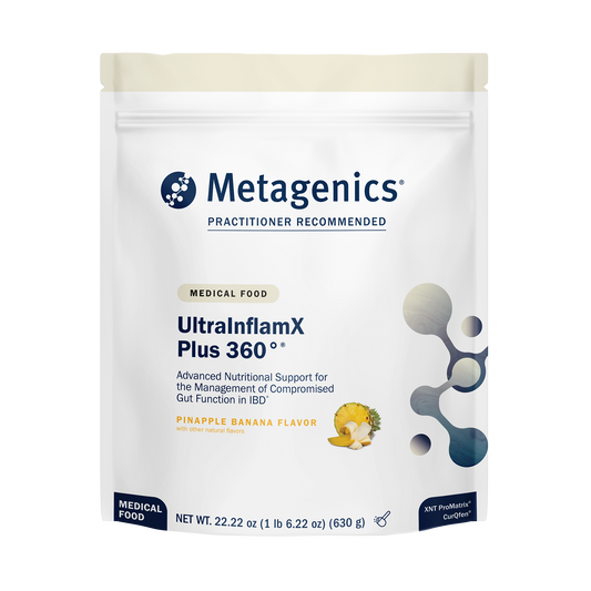 Metagenics UltraInflamX Plus 360°  Pineappale Banana 630g