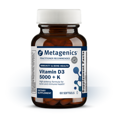 Metagenics Vitamin D3 5000 + K 60 Softgels