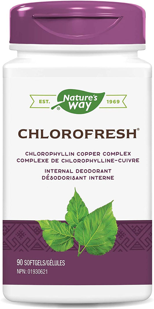 Nature's Way Chlorofresh 90 Softgels