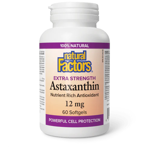 Natural Factors Astaxanthin 6mg 60 Softgels