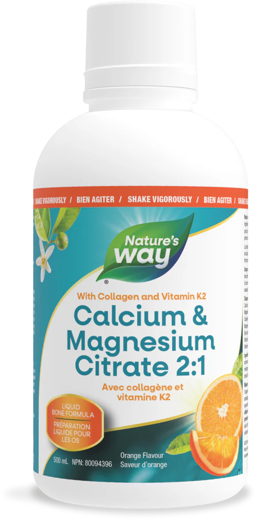Nature's Way Cal Mag with K2 Liquid Orange 500mL