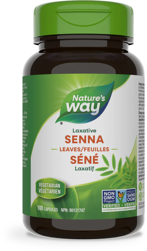 Nature's Way Senna Leaves 100 Veg Capsules