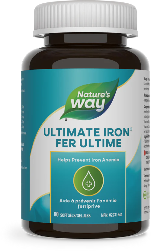 Nature's Way Ultimate Iron Complex 90 Softgels