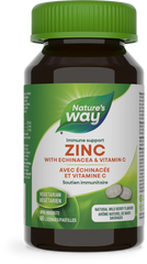 Nature's Way Zinc with Echinacea & Vitamin C 60 Lozenges