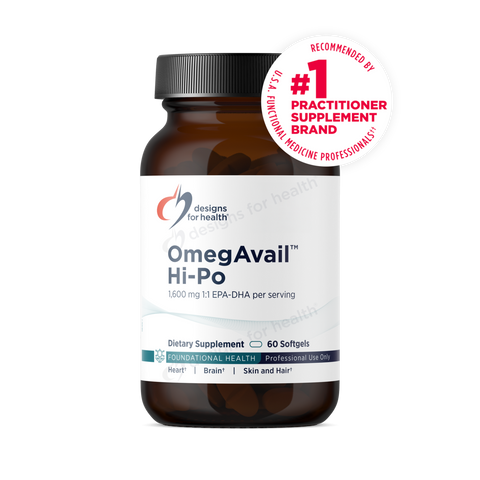 Designs for Health OmegAvail Hi-Po 60 Softgels