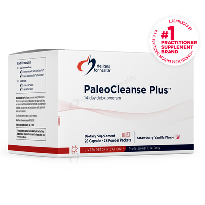 Designs for Health PaleoCleanse Plus Strawberry Vanilla 14 Day Detox Program