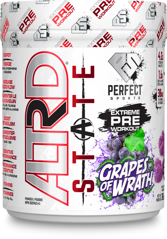 Perfect Sports ALTRD STATE  PreWorkout Grapes of Wrath 381g