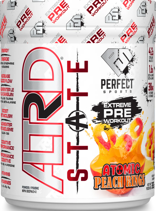 Perfect Sports ALTRD STATE PreWorkout Peach Rings 382g