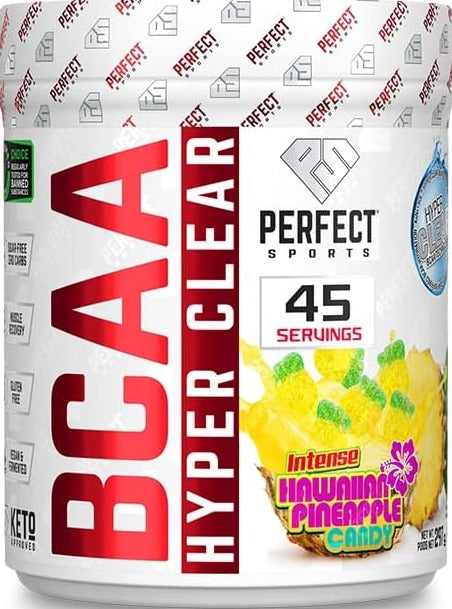 Perfect Sports BCAA Hyper Clear Intense Hawaiian Pineapple 297g