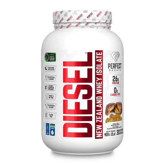 Perfect Sports DIESEL New Zealand Whey Isolate Chocolate Peanut Butter 2lb
