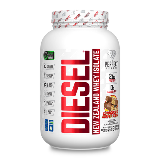 Perfect Sports DIESEL New Zealand Whey Isolate Chocolate Wafer Crisp 2lb