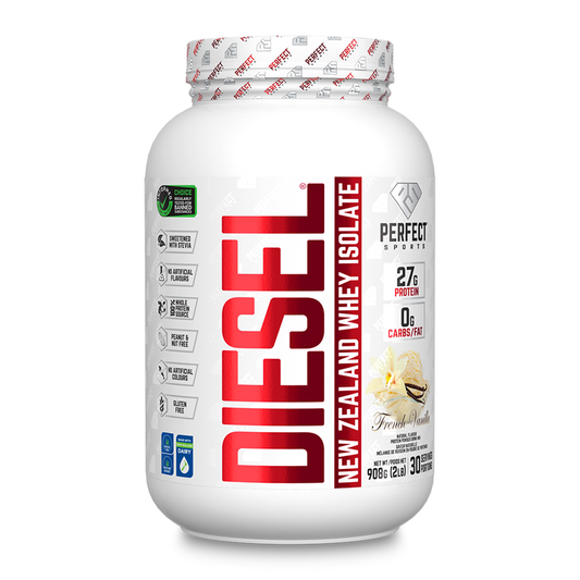 Perfect Sports DIESEL New Zealand Whey Isolate French Vanilla 2lb