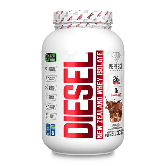 Perfect Sports DIESEL New Zealand Whey Isolate Milk Chocolate 2lb