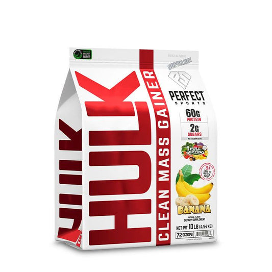 Perfect Sports HULK Clean Mass Gainer Banana 10lb