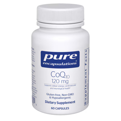 Pure Encapsulations CoQ10 120mg 60 Capsules