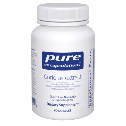 Pure Encapsulations Coriolus extract 60 Capsules